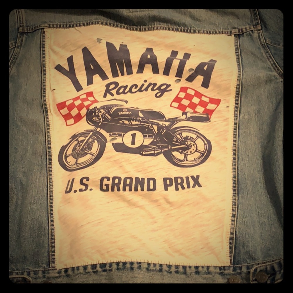 Vintage custom denim jacket
